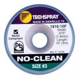 TECHSPRAY Desoldering Braid, 3M X 1.9Mm, Copper, 1816-10F-image-23