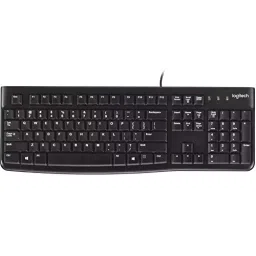 Logitech Desktop USB Wired Keyboard Black - K120-24