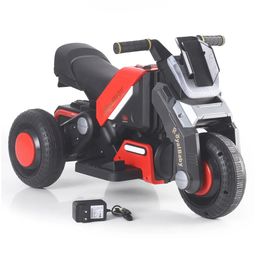 Ayaan toys Battery Operated Ride On / Bike with Music and LightsRed-28