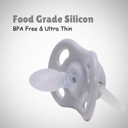 Adore Airo! The Symmetrical Pacifier that Glows in Dark with Storage Case- Grey image 3