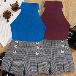DEL LUNA Girls Top with Skirt-image-75