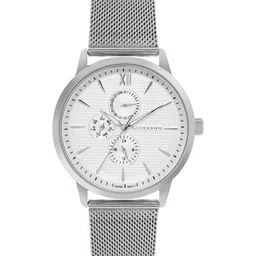GIORDANO Men Round Dial Water Resistance Stainless Steel Analogue Watch GD-50008-11-57