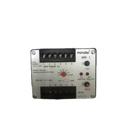 Minilec Overload Relay Din Rail Mounting Silver & Black, MPR1/20-10