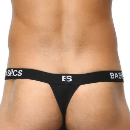 BASIICS by La Intimo Red & White Solid Briefs (Pack of 3) image 5