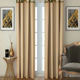 Swayam Blackout Eyelet Window Curtains - Set of 2 (5 Ft)-2