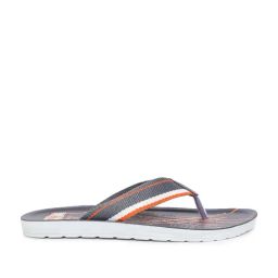Paragon Men's Grey & Orange Thong Sandals-picture-22