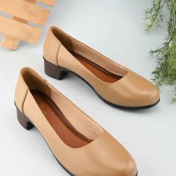 Pelle Albero Women's Beige Casual Pumps-image-9