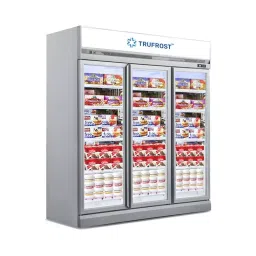 Trufrost 1800 L Electric Three Door No-Frost Visi Freezer VF 1800 Premia White-picture-28
