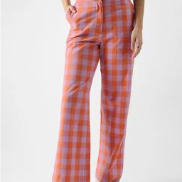 The Souled Store Multicolored Cotton Chequered Pants-image-71