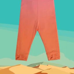 MINIKLUB Kids Orange Regular Fit Leggings-image-92