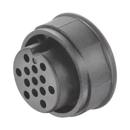 Harting Circular Connector Inserts CIRCULAR INSERT, PIN, 13POS, CRIMP, 09580133001-10