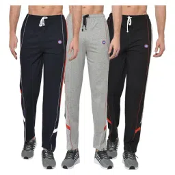 Vimal Jonney Multicolor Cotton Trackpants - Pack of 3-picture-28