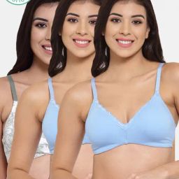 Inner Sense Multicolor Non Wired Padded Bralette Bra (Pack Of 3)-image-58