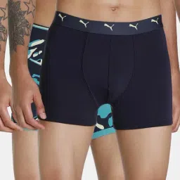 Puma Multicolor Regular Fit Trunks - Pack of 2-picture-13