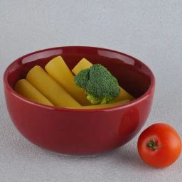 BlackCarrot Red Stoneware Serving Bowl - Set of 6 (1000 ml)-image-25