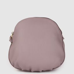 Baggit Mauve Striped Structured Sling Bag image 3
