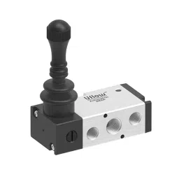 Uflow 230 V 5x3 Hand Lever Valve With Manual Return Centered Pressurized LPA1BN04V0-picture-20