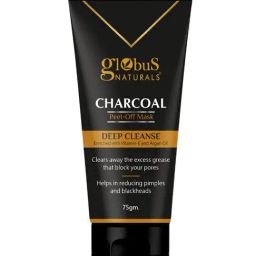 Globus Naturals Charcoal Peel-Off Mask - 75 gm-19