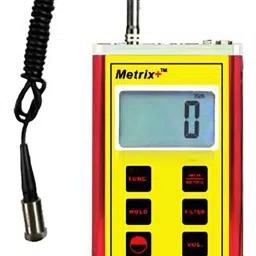 Metrix+ Sturdy Metal Body Vibration Meter with Wide Frequency Range VM8200 mk II+-23