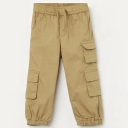 Juniors by Lifestyle Beige Regular Fit Cargos-image-79