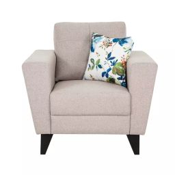 Urban Living Bristol Brilliant 1 Seater Sofa Beige-image-32