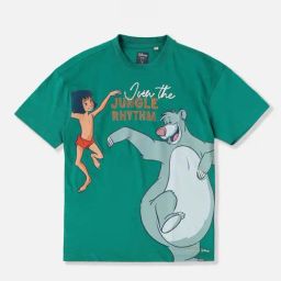 Allen Solly Boys Green Cotton Graphic Print T-Shirt-image-89