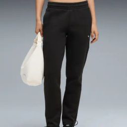 Puma Black EVOSTRIPE Moisture Wicking Mid Rise Regular Fit Elasticated Sweatpant-picture-24