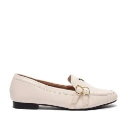 Van Heusen Women's White Loafers-37