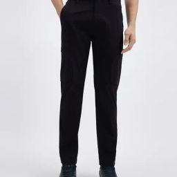 Pepe Jeans Black Cotton Straight Fit Trackpants-image-60