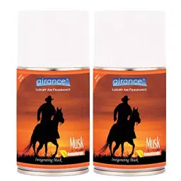 Airance 250 ml Each Musk Fragrance Automatic Room Freshener Refill Perfume Spray (Pack of 2)-image-31