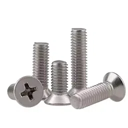 Rpi Shop M5x8mm Phillips Drive Countersunk (CSK) Head Screw Full Thread Nickel Finish Pack of 50 Pcs-16