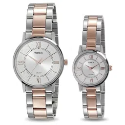 Timex TW00PR213 Analog Watch for Couples image 1