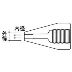 HAKKO 3 mm Outside Dia Solder Suction / Rework Devices Related Supplies 8180846 - Made In Japan-image-94