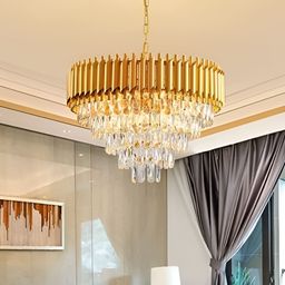 GAUVIK Gold-Toned Ceiling Lamp-48