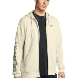 Under Armour Grey Regular Fit Printed Sports Hoodie-picture-15