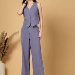 Gipsy Striped Waistcoat With Trousers Co-Ords-image-98
