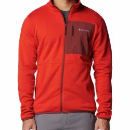 Columbia Sail Red Regular Fit Colour Block Sports Jacket-picture-11