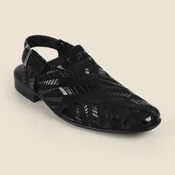 Metro Men Leather Shoe-Style Sandals-picture-29