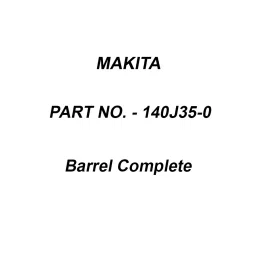 Makita Barrel Complete Suitable For HR3001C, Part No 140J35-0-picture-47