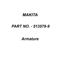 Makita 220-240 V Armature for 4131, Part No 513578-9-picture-22