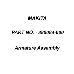 Makita Armature Assembly Suitable For SJ401, Part No 880084-000-24