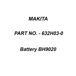 Makita Battery BH9020, Part No 632H03-0-picture-28