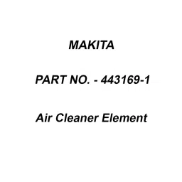 Makita Air Cleaner Element Suitable For EN5950SH, Part No 443169-1-picture-34