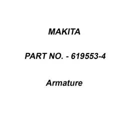 Makita Armature Suitable For MTD002D, Part No 619553-4-picture-41