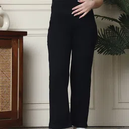 WELL KEPT Women Straight-Fit Maternity Track Pants-picture-16