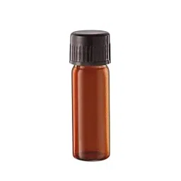 Eduscope Borosilicate Glass Amber Culture Tube with Screw Cap 10 ml, ‎Edu-Culture Amber-012 (Pack of 20)-11