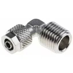 RS PRO 1100 Series Elbow Threaded Adaptor R 1/4 Male to Push In 6 mm Threaded-to-Tube, 2994109-picture-11
