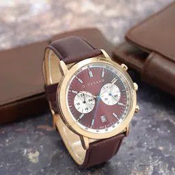 GIORDANO Men Leather Straps Analogue Watch GZ-50089-03-image-31