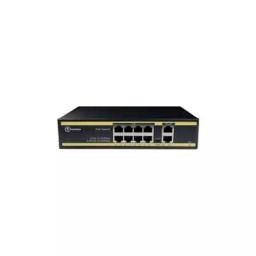 Trueview POE Switch with Adapter for Camera Black , T38102-4