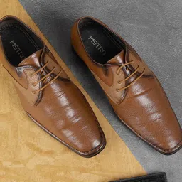 Metro Men Leather Formal Derbys-picture-44